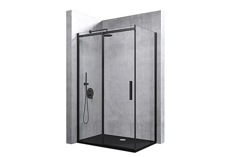 doporro Eckdusche Duschkabine Dusche Schiebetür Duschabtrennung 8mm ESG mit günstig online kaufen