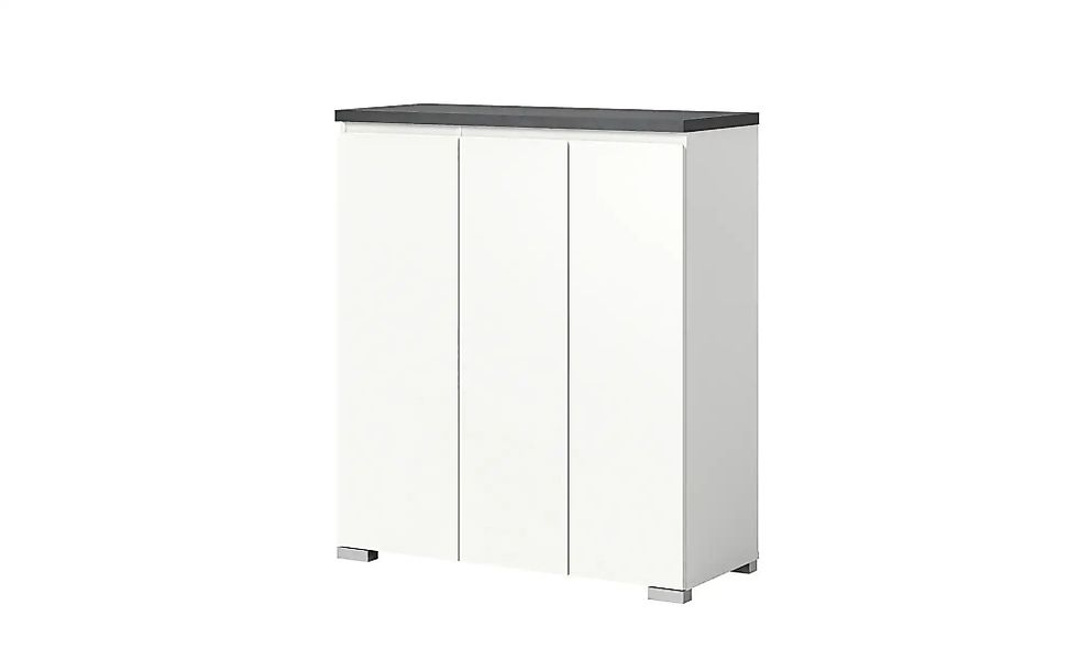 uno Schuhschrank   ¦ weiß ¦ Maße (cm): B: 95 H: 109 T: 40.0 Garderoben & Kl günstig online kaufen