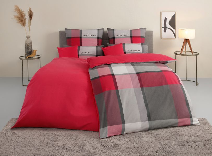 TOM TAILOR HOME Bettwäsche "Lenny in Gr. 135x200 oder 155x220 cm" 3 Stk. tl günstig online kaufen