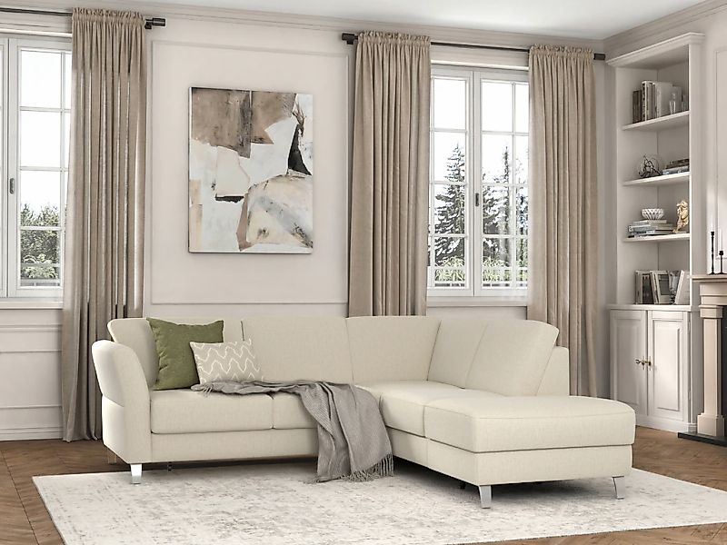 sit&more "Visby L-Form" Wahlweise mit Bettfunktion und Stauraum, frei im Ra günstig online kaufen