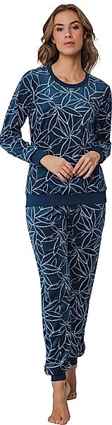 Pastunette Schlafanzug Damen Nikki Pyjama lang günstig online kaufen