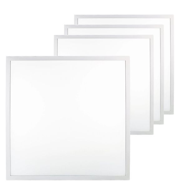 ENOVALITE 4er Pack LED Panel UGR Unter 19 62x62 cm Deckenleuchte 36W 3600Lm günstig online kaufen