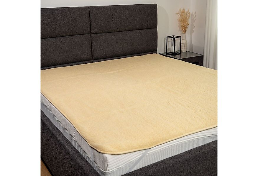Matratzenauflage Schurwolle Jekatex, Schurwolle reguliert Wärme und Kälte – günstig online kaufen
