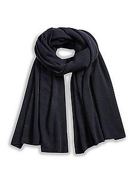 Schal aus 100% Kaschmir include blau günstig online kaufen
