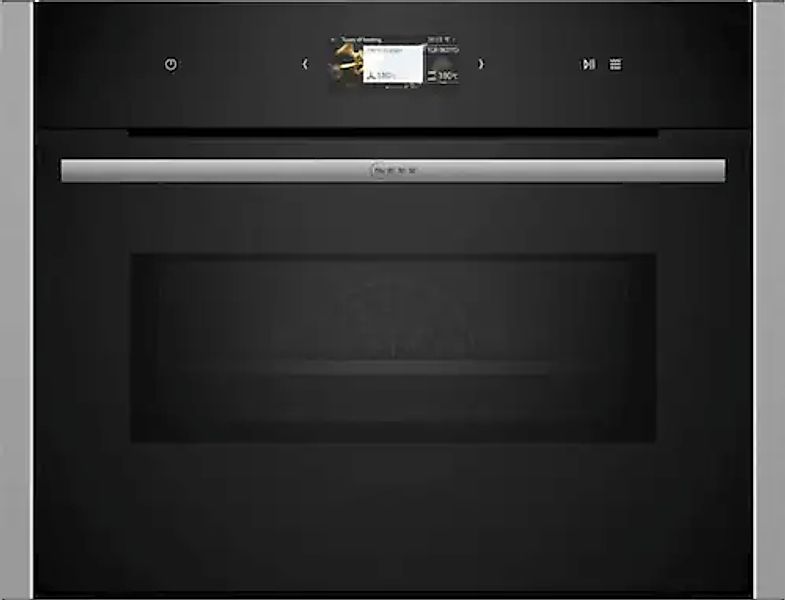 NEFF Backofen mit Mikrowelle N 70 »C24MS31N0«, EasyClean®, AirFry-Funktion günstig online kaufen