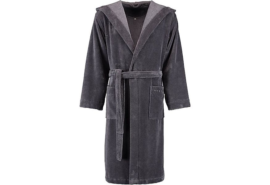 bugatti Herrenbademantel Roberto Kapuze Microfaser, Kapuze, 50% Baumwolle, günstig online kaufen