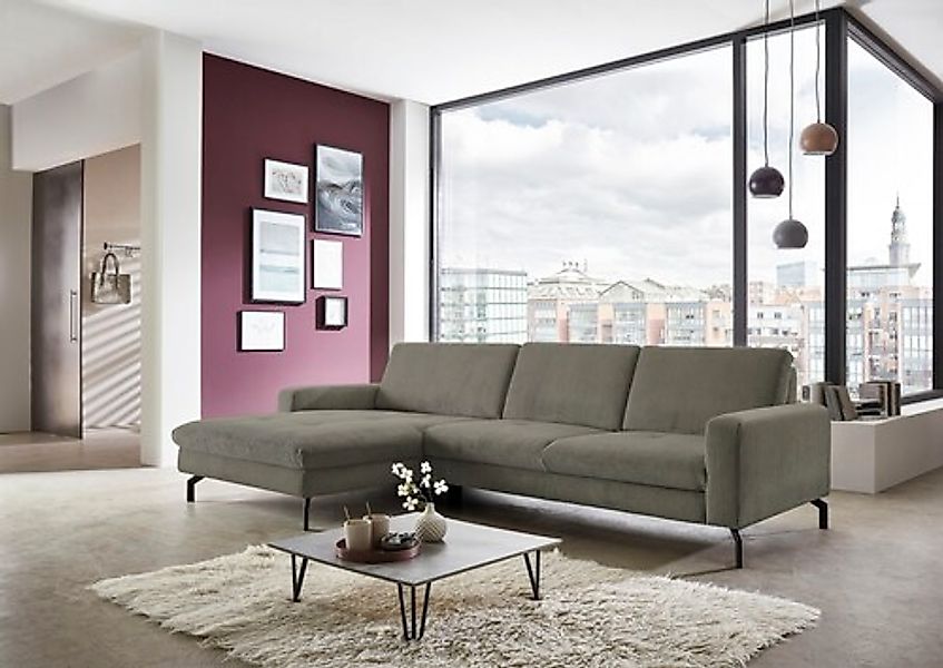 Die PlanBar Ecksofa »MP-IN20110 L-Form mit Federkern-Polsterung«, optional günstig online kaufen