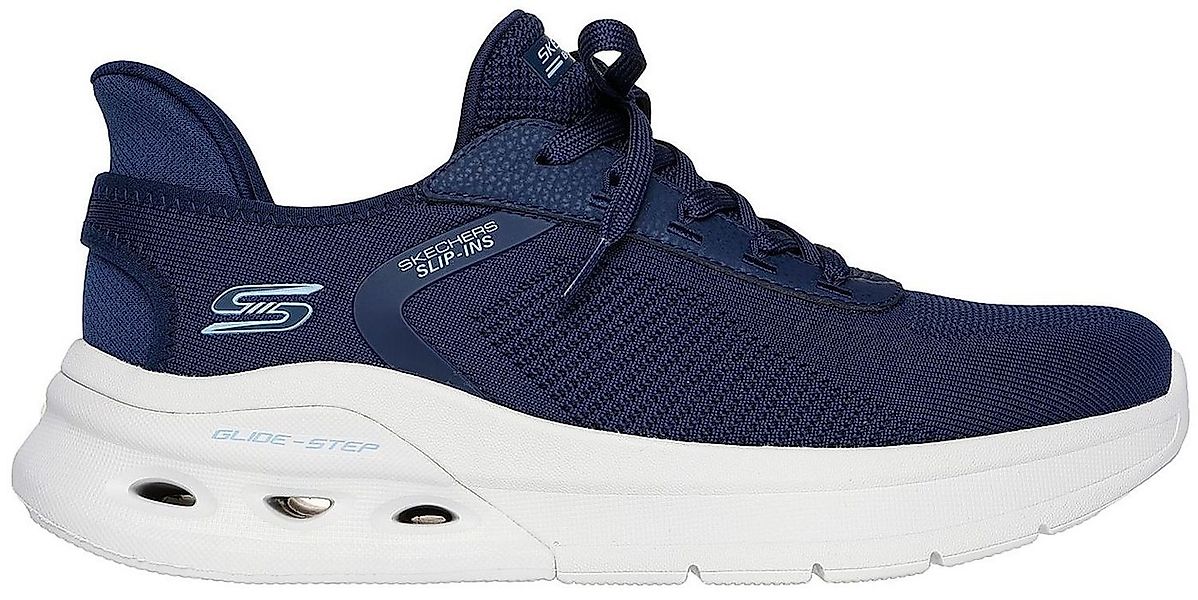 Skechers Skechers Bobs Arc Waves 2.0 Slip-On Blau NVY Slipper günstig online kaufen