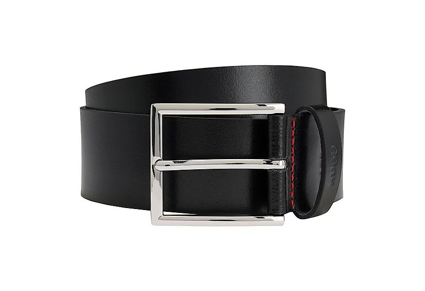 HUGO Ledergürtel Giaspo_SZ40 Schlaufe mit Logo-Prägung günstig online kaufen