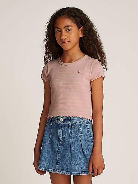 Tommy Hilfiger T-Shirt RIB KNIT TOP günstig online kaufen