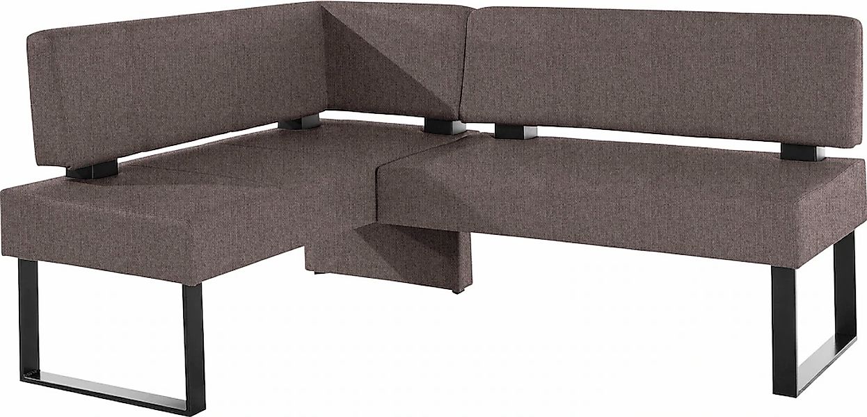 Home affaire Eckbank "Oliver mit Metallgestell, Küchenbank" verschiedene Be günstig online kaufen