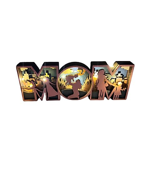 Stelby Dekofigur Dekoration Holzmodell Mom mit günstig online kaufen