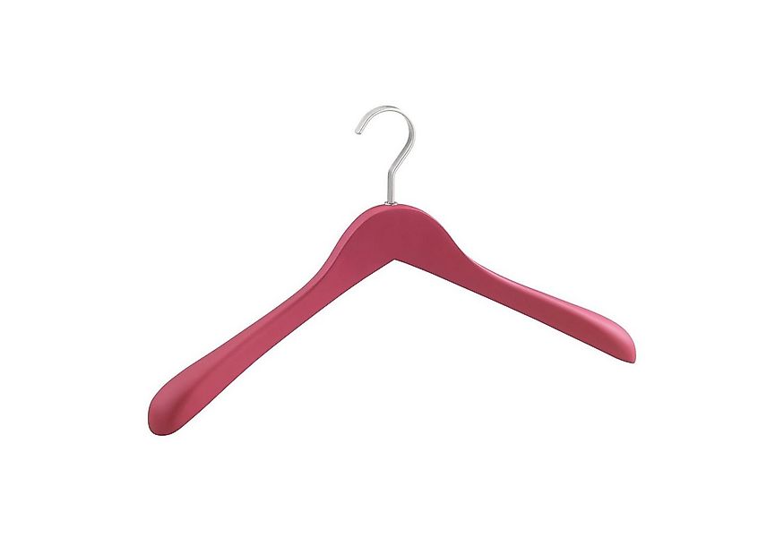 WENKO Kleiderbügel Wenko Kleiderbügel Typ New York pink Garderobenbügel Wäs günstig online kaufen