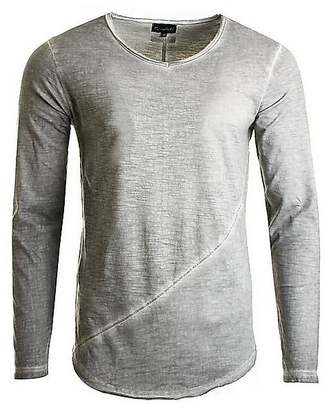 Früchtl Longsleeve Früchtl Herren Langarmshirt, dark-grey, L Langarmshirt L günstig online kaufen