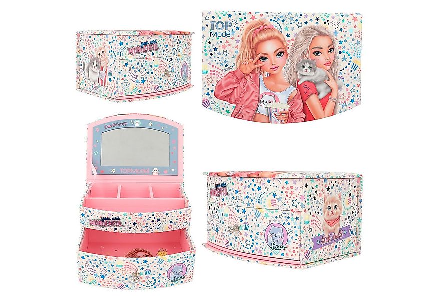 Depesche Schmuckkasten DEPESCHE TOPModel Schmuckkästchen Cutie Star 15x10x8 günstig online kaufen