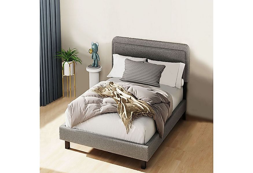 oyajia Polsterbett Doppelbett 140x200/160x200cm mit Lattenrost und Kopfteil günstig online kaufen