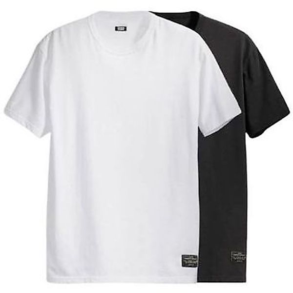 Levis  T-Shirts & Poloshirts 19452 0001 SKATE 2 PACK-1 WHITE, 1 BLACK günstig online kaufen