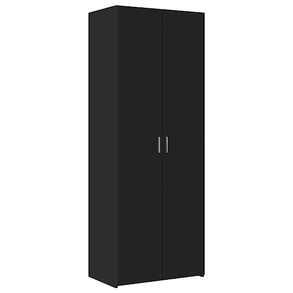 vidaXL Highboard Schwarz 70x42,5x185 cm Holzwerkstoff 3281428 günstig online kaufen