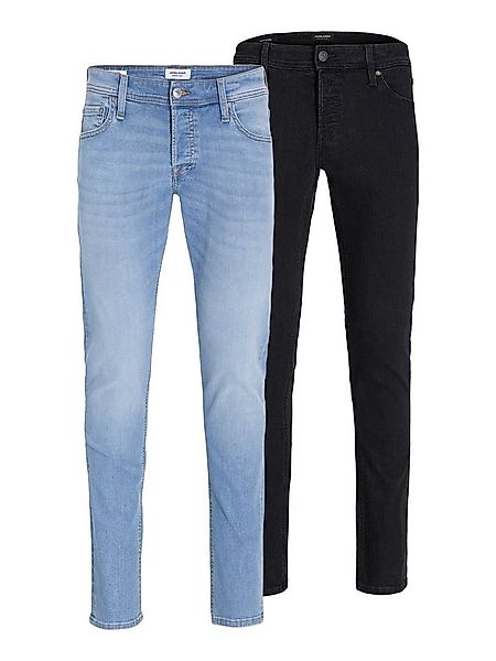 Jack & Jones Slim-fit-Jeans JJIGLENN JJORIGINAL SQ 356/330 2 PK MP (Packung günstig online kaufen