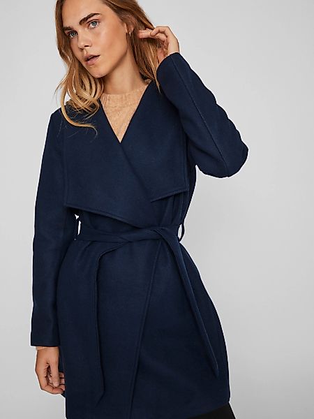 Vila Kurzmantel "VICOOLEY COLLAR BELT COAT - NOOS" günstig online kaufen