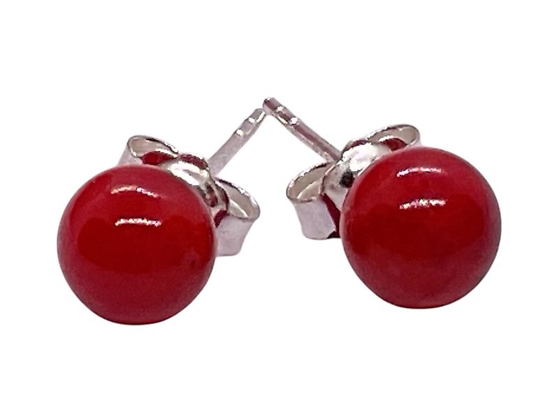 Steinfixx® Paar Ohrstecker Ein Paar 925 Silber Edelstein Perlen Ohrringe - günstig online kaufen