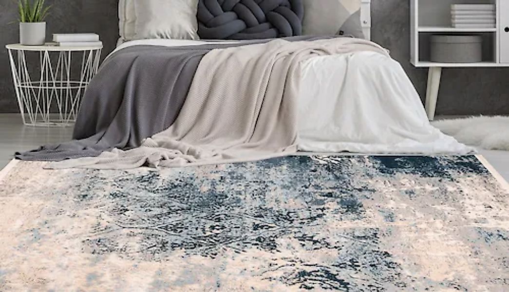 my home Teppich »Bella«, rechteckig, 16 mm Höhe, Wohnzimmer günstig online kaufen