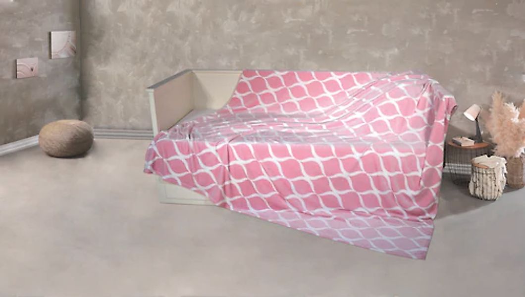 KiNZLER Wohndecke »Mikrofaser XXL "Welle"« günstig online kaufen