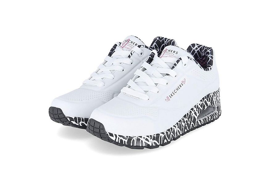 Skechers Skechers 155506 WBK Damen Synthetik weiss-kombi Slipper günstig online kaufen