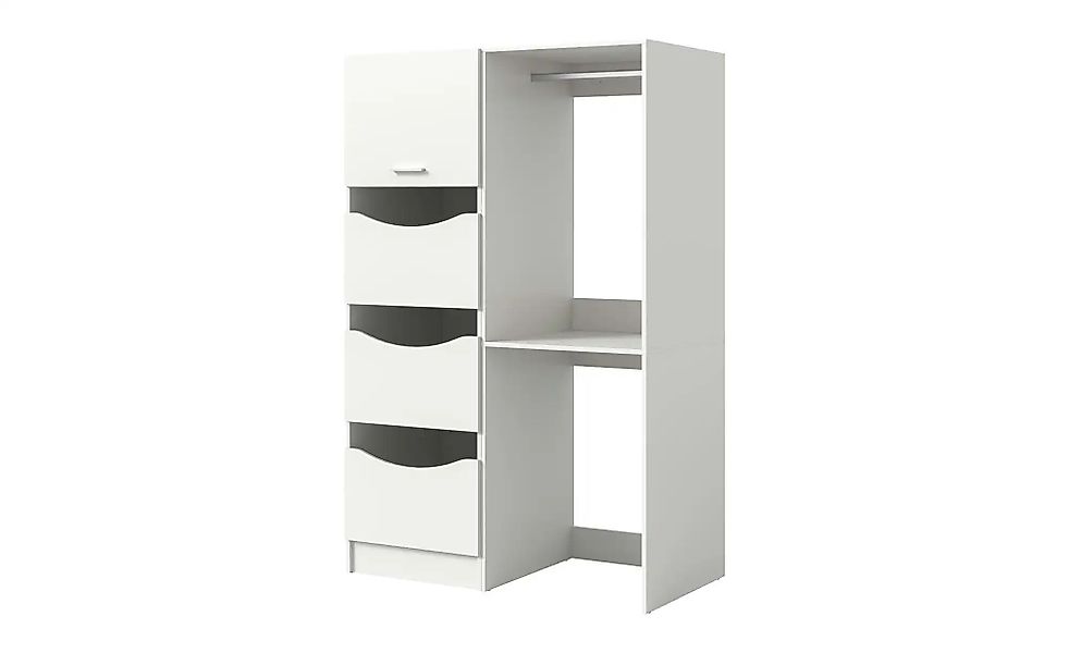 Waschmaschinenumbau Set   ¦ weiß ¦ Maße (cm): B: 126 H: 195 Schränke > Bads günstig online kaufen