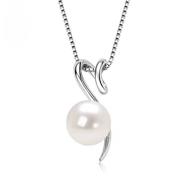 ROUGEMONT Perlenkette Extravagante Perlen Halskette Süßwasserperle 925 Silb günstig online kaufen