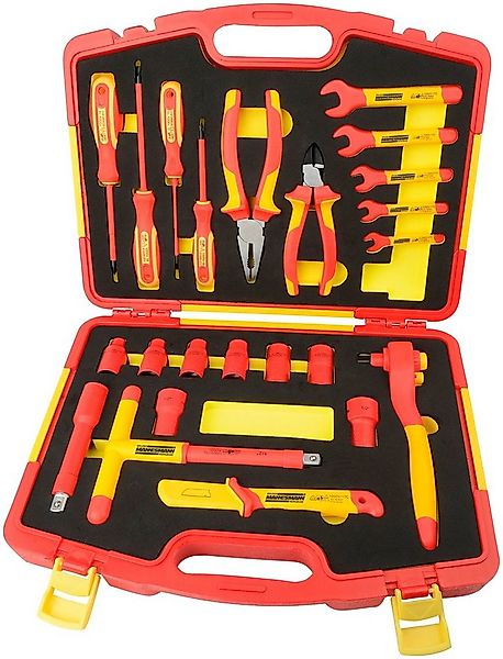 Brüder Mannesmann Werkzeuge Werkzeugset, 24-tlg., Werkzeugsatz günstig online kaufen