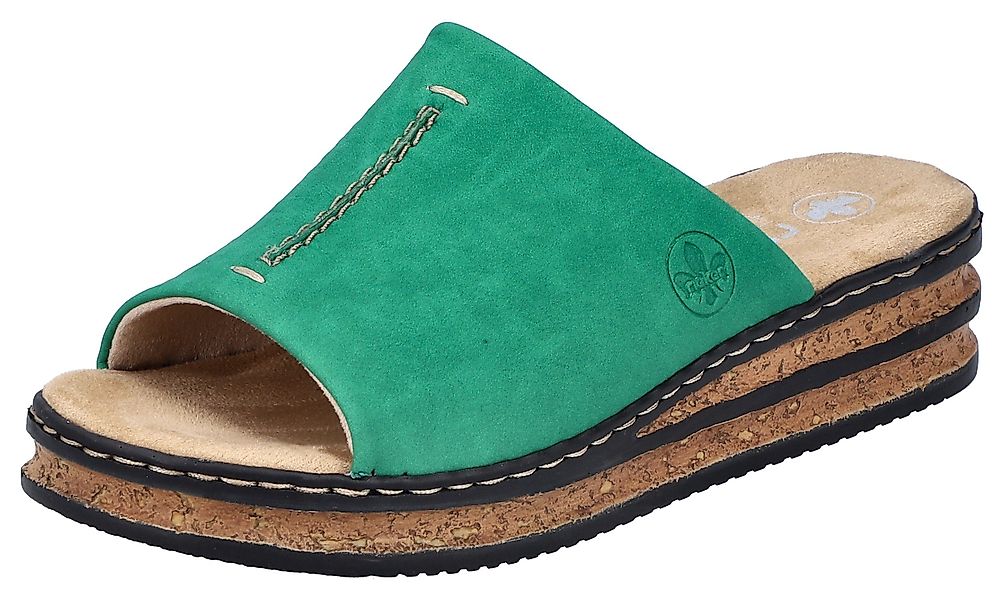 Rieker Pantolette, Keilabsatz, Sommerschuh, 150 Jahre günstig online kaufen