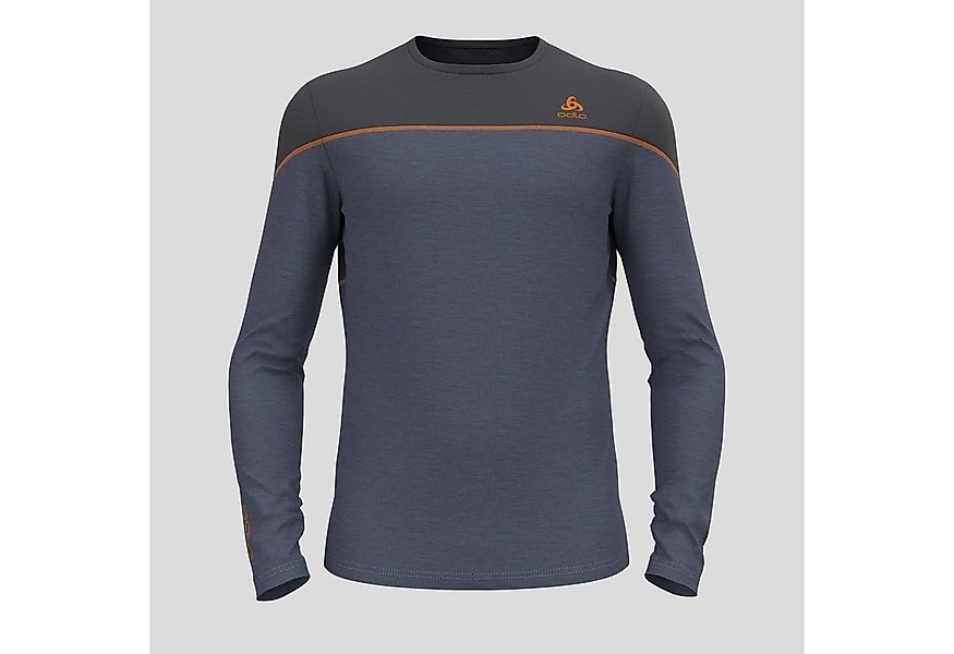 Odlo Funktionsunterhemd Langärmeliger Revelstoke Performance Wool Warm Base günstig online kaufen