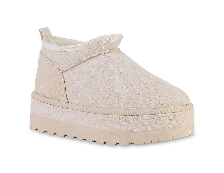 VAN HILL 841362 Winterstiefelette Damen Warm Gefüttert Winter Boots Stiefel günstig online kaufen