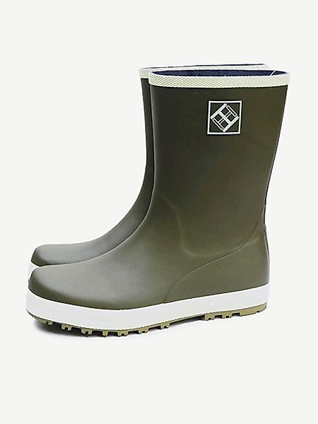 Frauen wasserdichter Gummi High Top Angelregen Stiefel günstig online kaufen