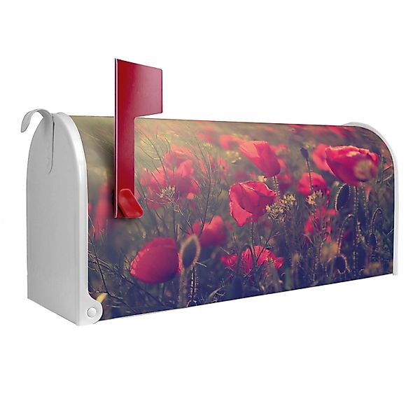 Banjado Amerikanischer Briefkasten Weiß 48x22x16cm US Mailbox Letterbox Pos günstig online kaufen