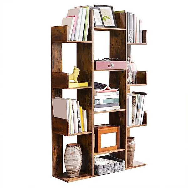 VASAGLE Bücherregal Standregal, mit 13 Fächern, günstig online kaufen