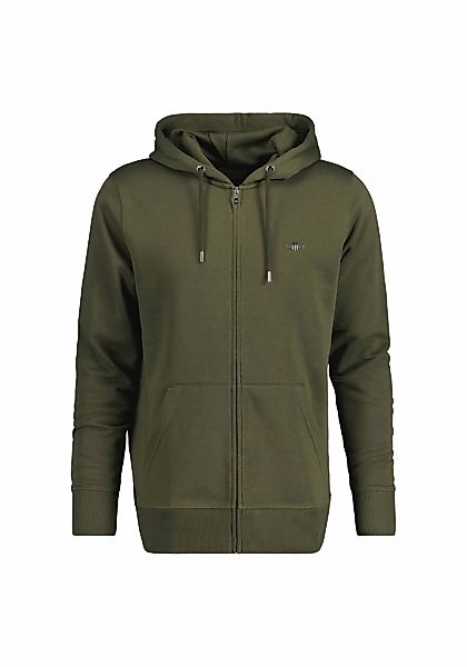 Gant Sweater "Sweatjacke REGULAR SHIELD FULL ZIP HOODIE" günstig online kaufen