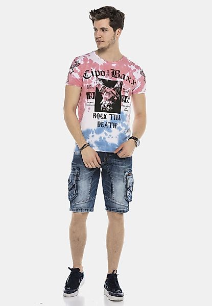 Cipo & Baxx Jeansbermudas "Bermuda & Short", aus reiner Baumwolle günstig online kaufen