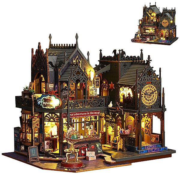 REDOM 3D-Puzzle DIY Miniaturhaus Bausatz Puppenhaus günstig online kaufen