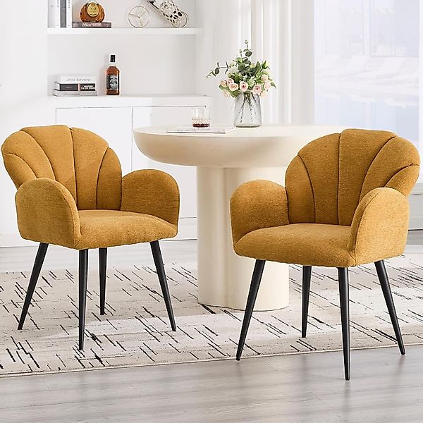 CHAIRUS Esszimmerstuhl 2/4er Set Chenille-Stühle mit günstig online kaufen