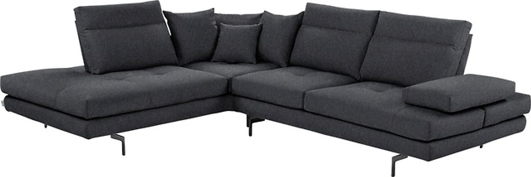 CALIA ITALIA Ecksofa »Toby Wing, Komfortsofa mit Sitzkomfort der Extraklass günstig online kaufen