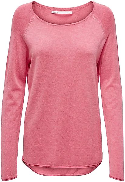 Only Mila Lacy Pullover XL Tea Rose / Detail W. Melange günstig online kaufen