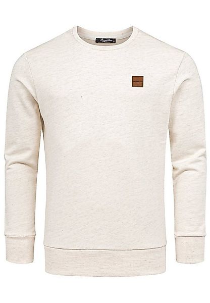 Amaci&Sons Sweatshirt DURHAM Sweatshirt mit Rundhalsausschnitt Herren Basic günstig online kaufen