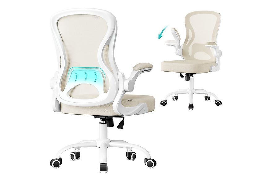SONGMICS Bürostuhl ergonomisch, Drehstuhl mit Netzgewebe, Schreibtischstuhl günstig online kaufen