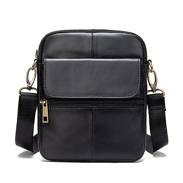 YUBRO-STUDIO Schultertasche Herren Leder Umhängetasche Klein günstig online kaufen