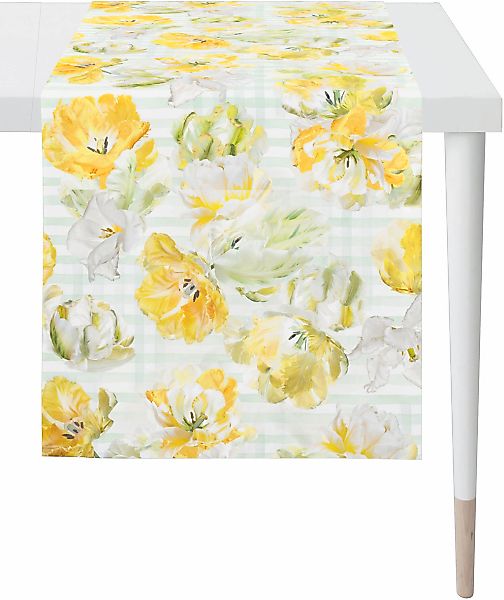 APELT Tischläufer "6405 SPRINGTIME, Frühjahrsdeko, Frühling" Digitaldruck günstig online kaufen