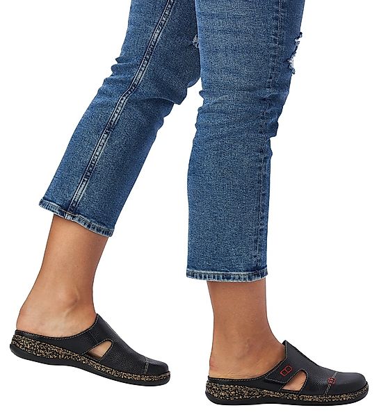 Rieker Clog, Hausschuh, Sommerschuh, Schlupfschuh mit günstig online kaufen