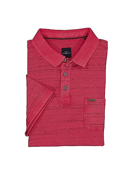 Engbers Poloshirt Herren Poloshirt, Rot günstig online kaufen
