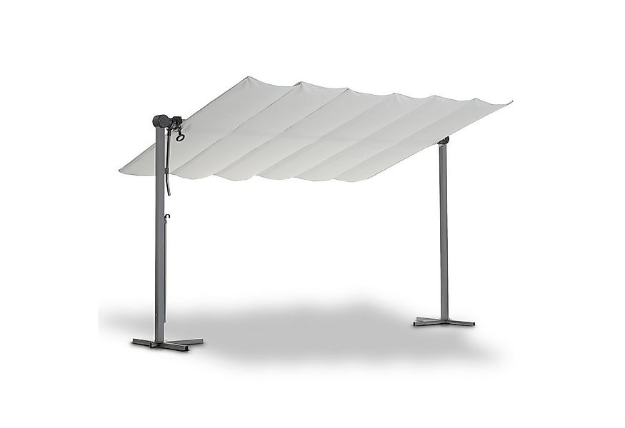 Leco Standmarkise Sonnendach WAVED 4x2,5 m 400 x 250 x 220 cm günstig online kaufen